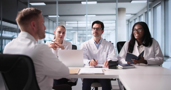 Nurse Staffing Agency Handshakes