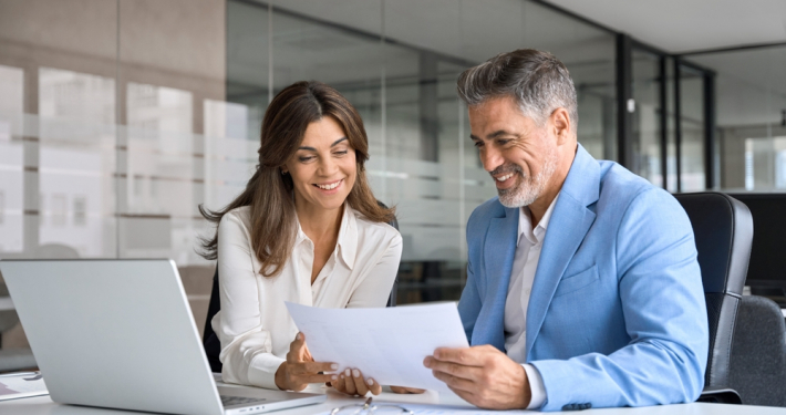 Staffing Business Owners Meeting Over Financing